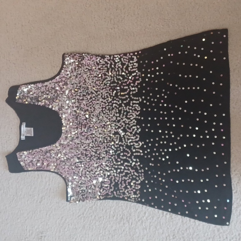 Cool Attitude Racerback Sequins Top